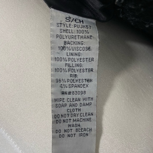 CI SONO faux leather moto bomber jacket - Picture 6 of 9